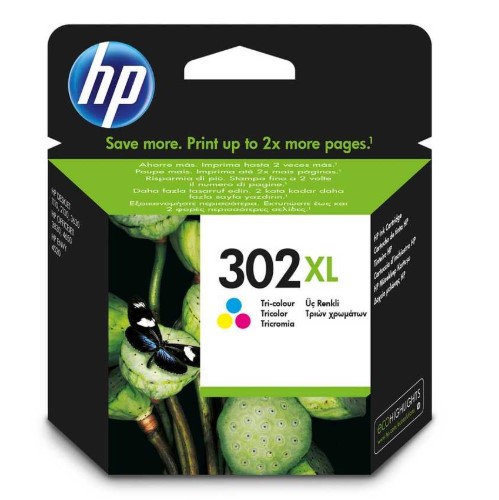 Hp F6U67AE (302XL) Renkli Orjinal Kartuş