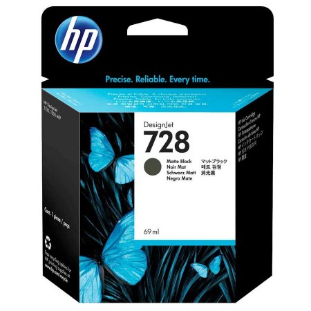 Hp F9J64A (728) Orjinal 69 ml Mat Siyah DesignJet Kartuş Hp F9J64A (728) Orjinal 69 ml Mat Siyah DesignJet Kartuş