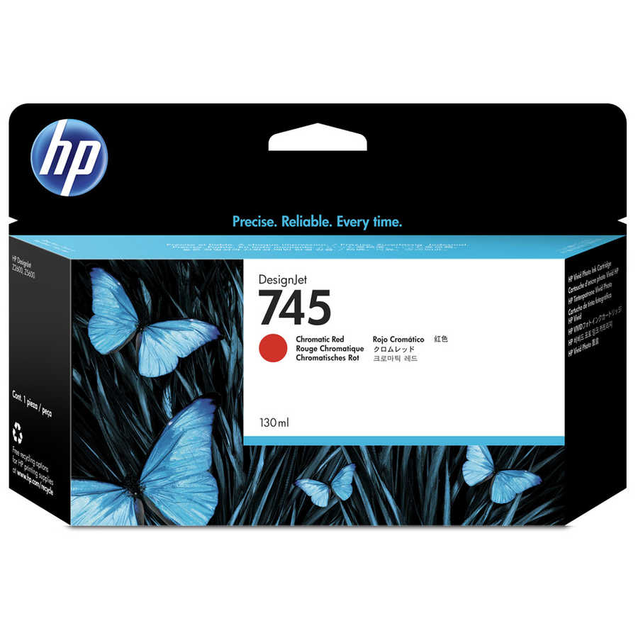 Hp F9K00A (745) Orjinal 130 ml DesignJet Kromatik Kırmızı Kartuş