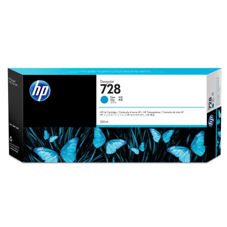 Hp F9K17A (728) Orjinal 300 ml Mavi DesignJet Kartuş
