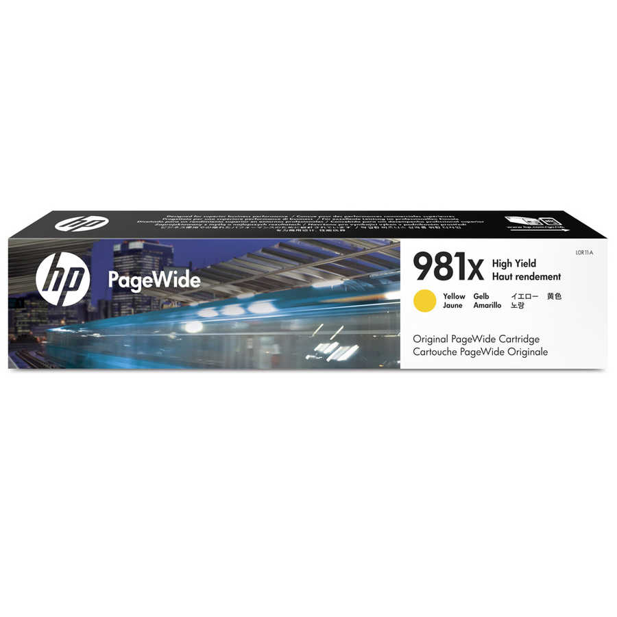 Hp L0R11A (981X) Sarı Orjinal Kartuş 