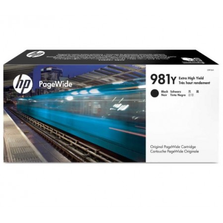 Hp L0R16A (981Y) Siyah Orjinal Kartuş Hp L0R16A (981Y) Siyah Orjinal Kartuş