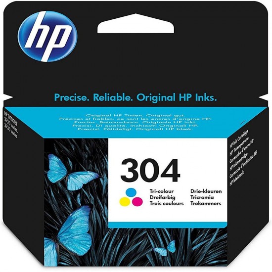 Hp N9K05AE (304) Renkli Orjinal Kartuş