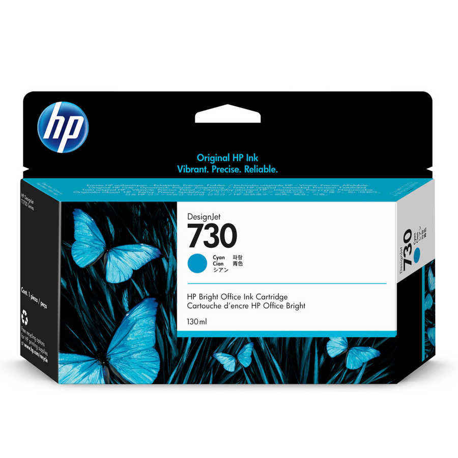 Hp P2V62A (730) Orjinal 130 ml Mavi DesignJet Kartuş
