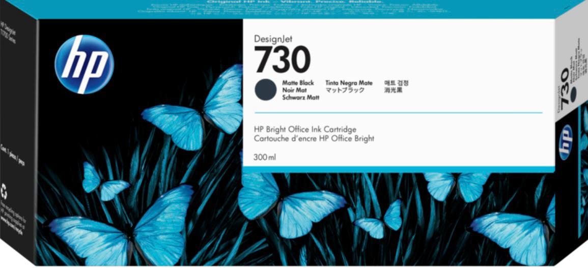 Hp P2V71A (730) Orjinal 300 ml Mat Siyah DesignJet Kartuş