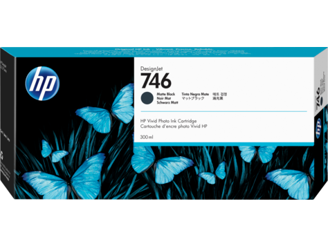 Hp P2V83A (746) Orjinal 300 ml Mat Siyah Orjinal Kartuş