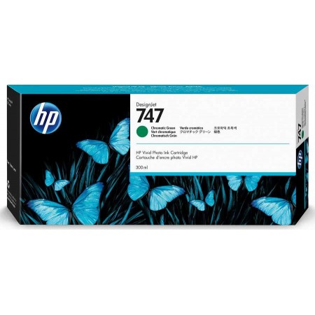 Hp P2V84A (747) Orjinal 300 ml Kromatik Yeşil Orjinal Kartuş Hp P2V84A (747) Orjinal 300 ml Kromatik Yeşil Orjinal Kartuş