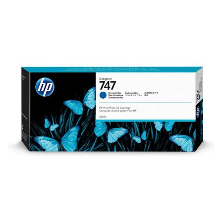 Hp P2V85A (747) Orjinal 300 ml Kromatik Mavi Orjinal Kartuş Hp P2V85A (747) Orjinal 300 ml Kromatik Mavi Orjinal Kartuş