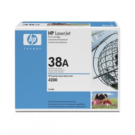 Hp Q1338A (38A) Siyah Orjinal Toner Hp Q1338A (38A) Siyah Orjinal Toner