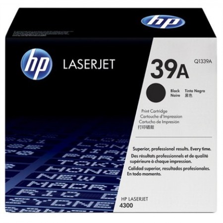 Hp Q1339A (39A) Siyah Orjinal Toner Hp Q1339A (39A) Siyah Orjinal Toner
