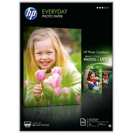 Hp Q2510A Orijinal Gündelik Parlak Fot.Kağ.100 Yprk/A4/210X297mm Hp Q2510A Orijinal Gündelik Parlak Fot.Kağ.100 Yprk/A4/210X297mm