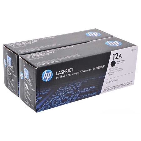 Hp Q2612AF (12A) Siyah Orjinal Multi Paket Toner