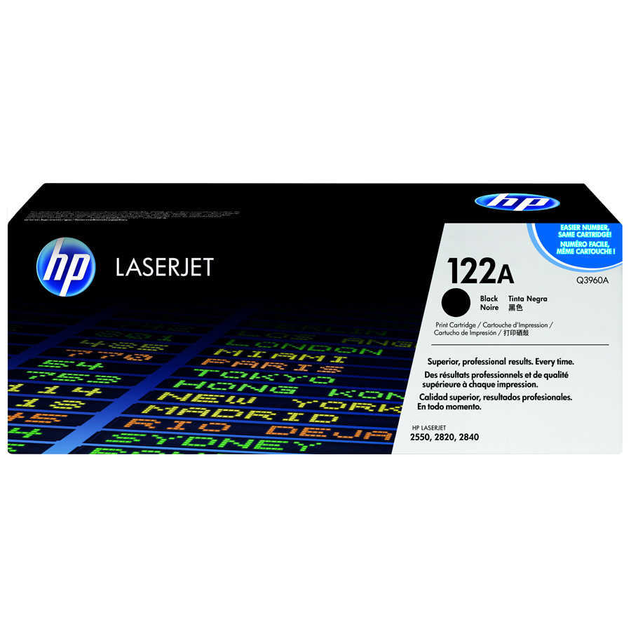 Hp Q3960A (122A) Siyah Orjinal Toner