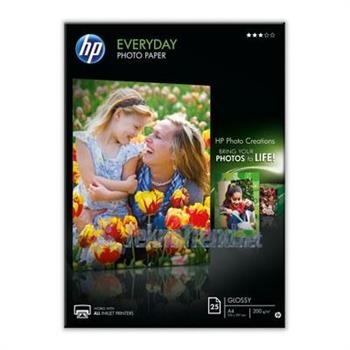 Hp Q5451A Orijinal Günlük Parlak Fotoğraf Kağıdı, 25 Yaprak/A4/210 x 297 mm
