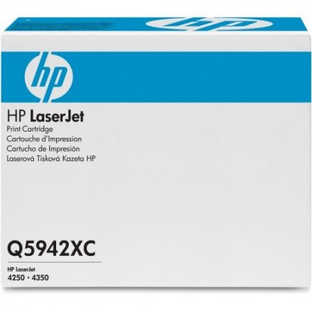 Hp Q5942XC (42X) Siyah Orjinal Toner Hp Q5942XC (42X) Siyah Orjinal Toner