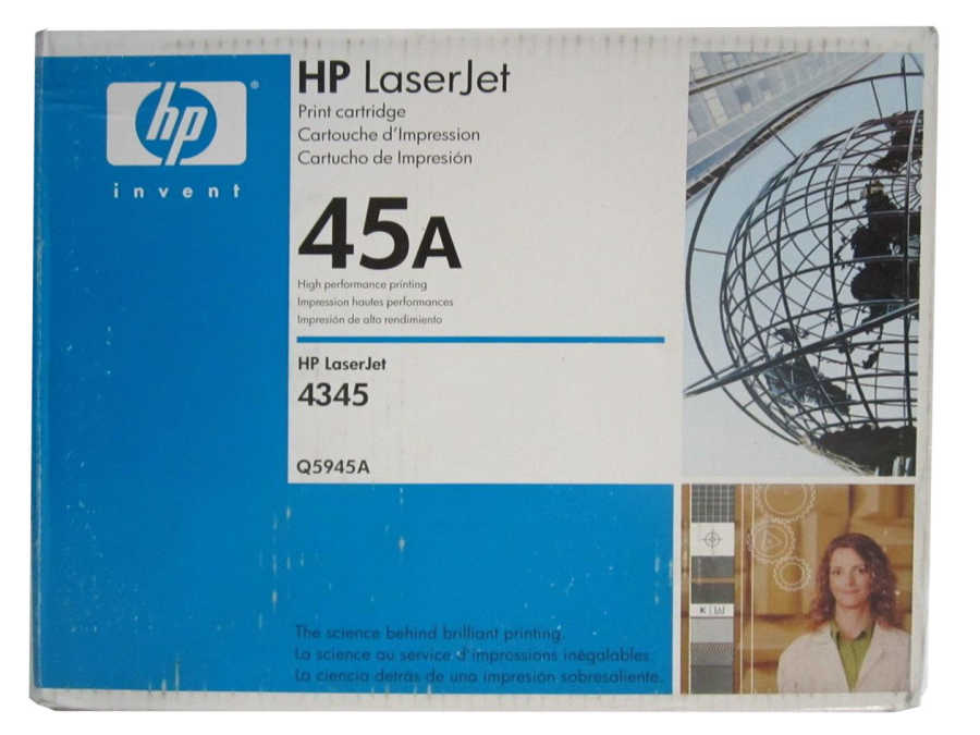 Hp Q5945A (45A) Siyah Orjinal Toner
