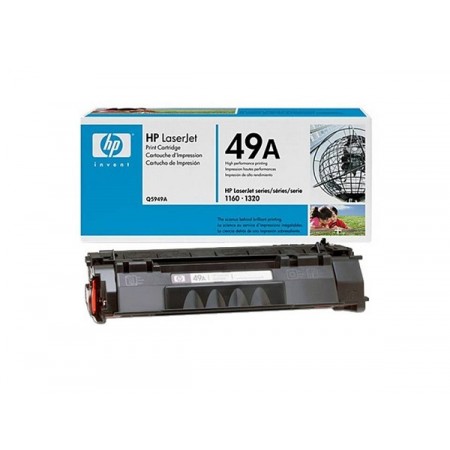 Hp Q5949A (49A) Siyah Orjinal Toner Hp Q5949A (49A) Siyah Orjinal Toner