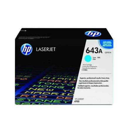 Hp Q5951A (643A) Mavi Orijinal Toner Hp Q5951A (643A) Mavi Orijinal Toner