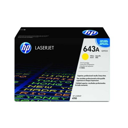 Hp Q5952A (643A) Sarı Orjinal Toner Hp Q5952A (643A) Sarı Orjinal Toner