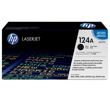 Hp Q6000A (124A) Siyah Orjinal Toner Hp Q6000A (124A) Siyah Orjinal Toner