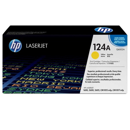 Hp Q6002A (124A) Sarı Orjinal Toner Hp Q6002A (124A) Sarı Orjinal Toner