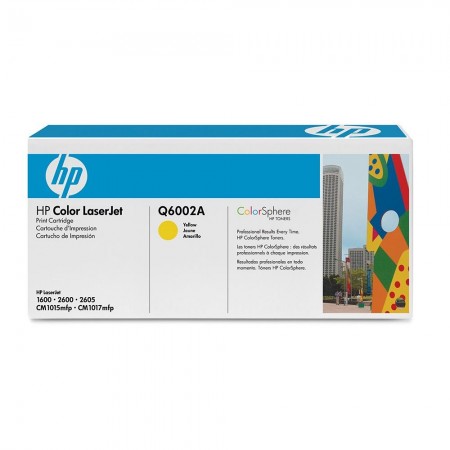 Hp Q6002A (124A) Sarı Orjinal Toner Hp Q6002A (124A) Sarı Orjinal Toner