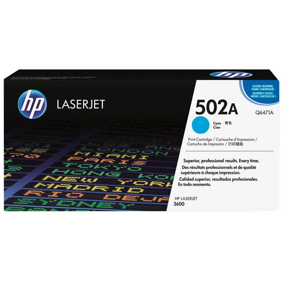 Hp Q6471A (502A) Mavi Orjinal Toner