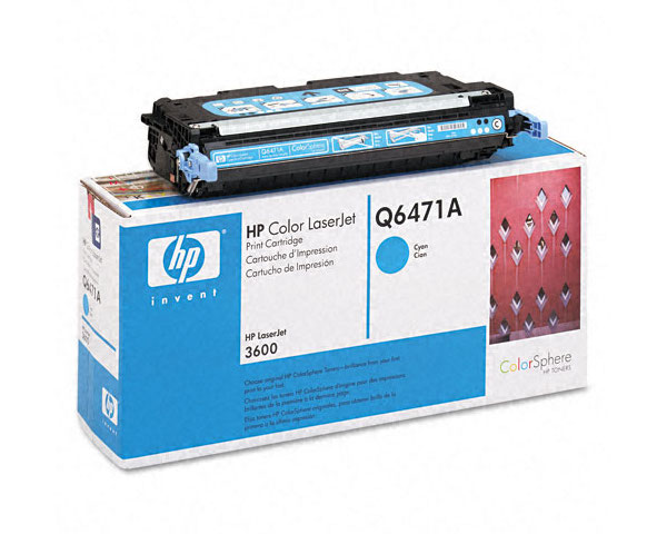 Hp Q6471A (502A) Mavi Orjinal Toner
