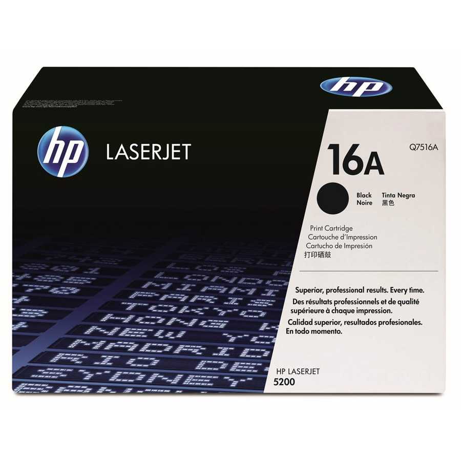 Hp Q7516A (16A) Siyah Orijinal Toner