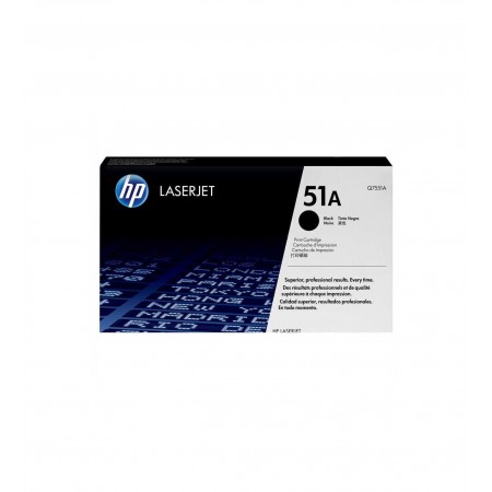 Hp Q7551A (51A) Kutusu Hasarlı Siyah Orjinal Toner Hp Q7551A (51A) Kutusu Hasarlı Siyah Orjinal Toner