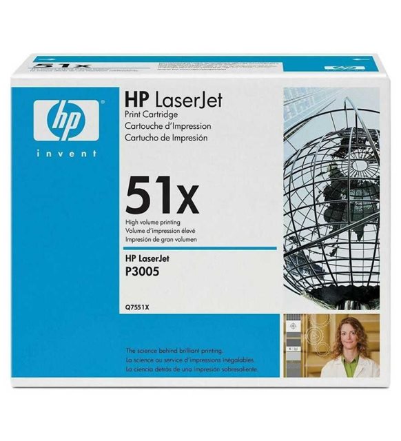 Hp Q7551X (51X) Siyah Orjinal Toner