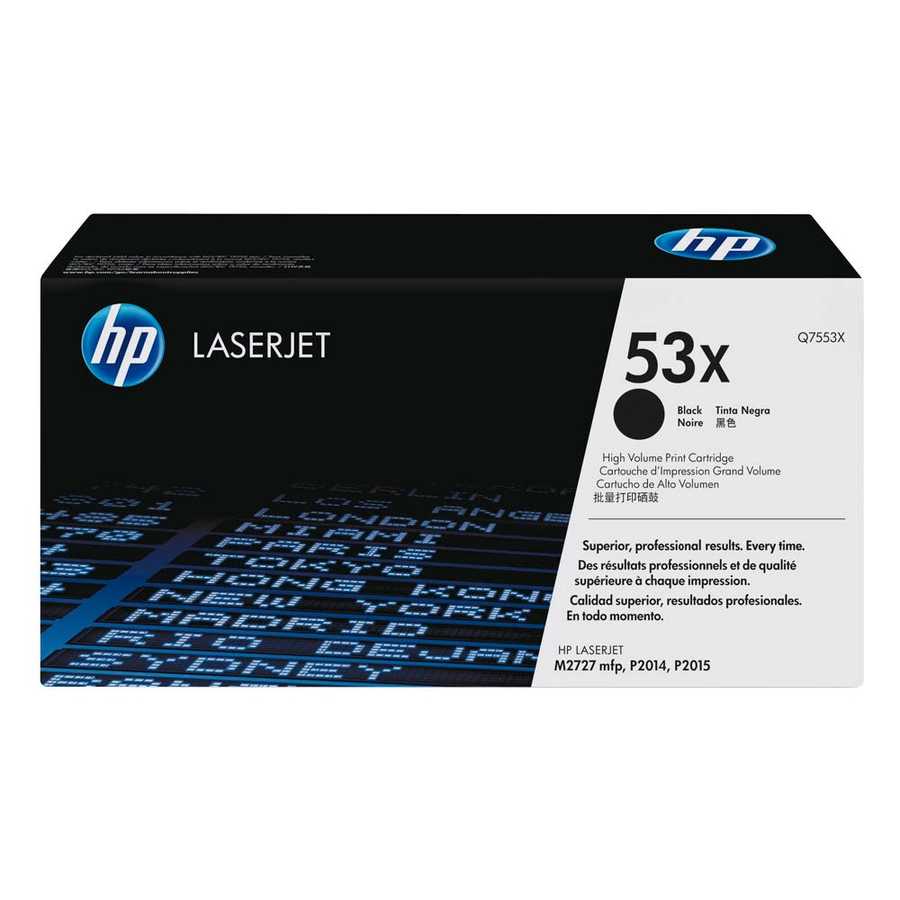 Hp Q7553X (53X) Siyah Orjinal Toner