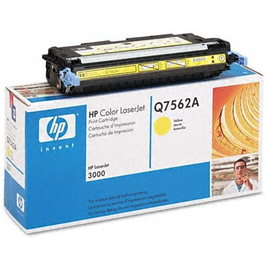 Hp Q7562A (314A) Sarı Orjinal Toner