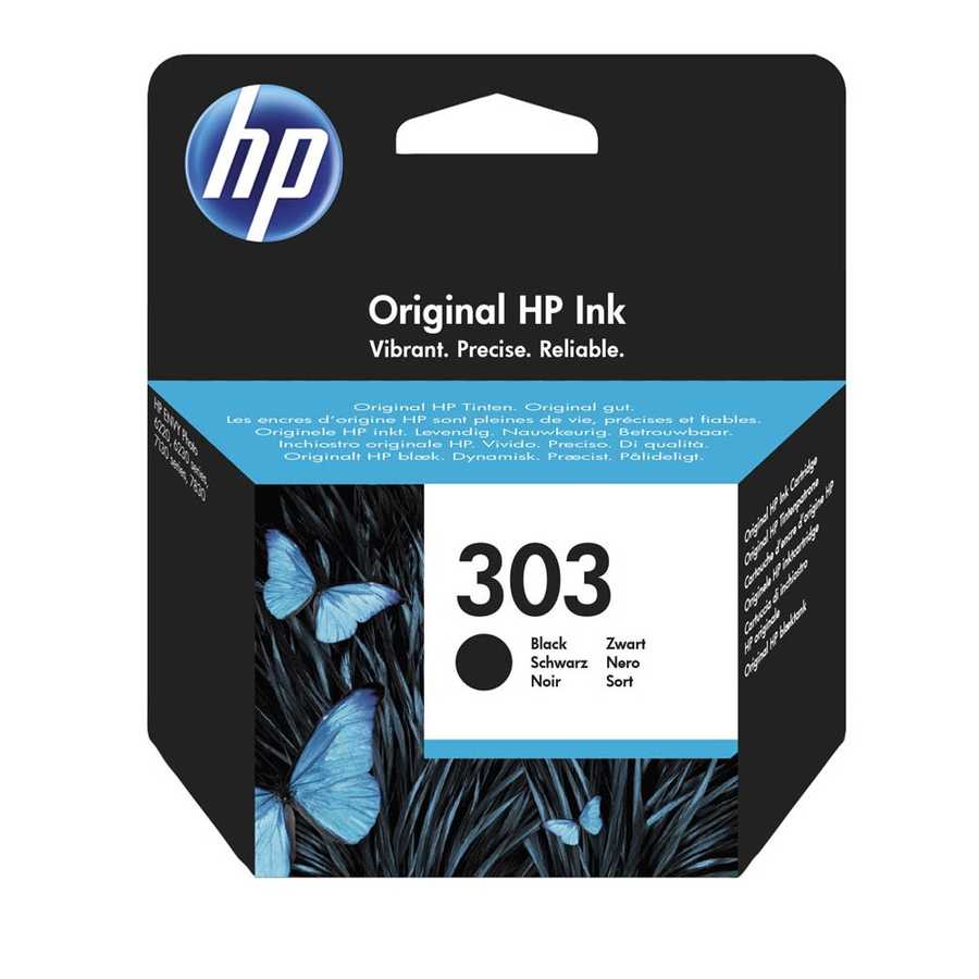Hp T6N02AE (303) Orjinal Siyah Orjinal Kartuş