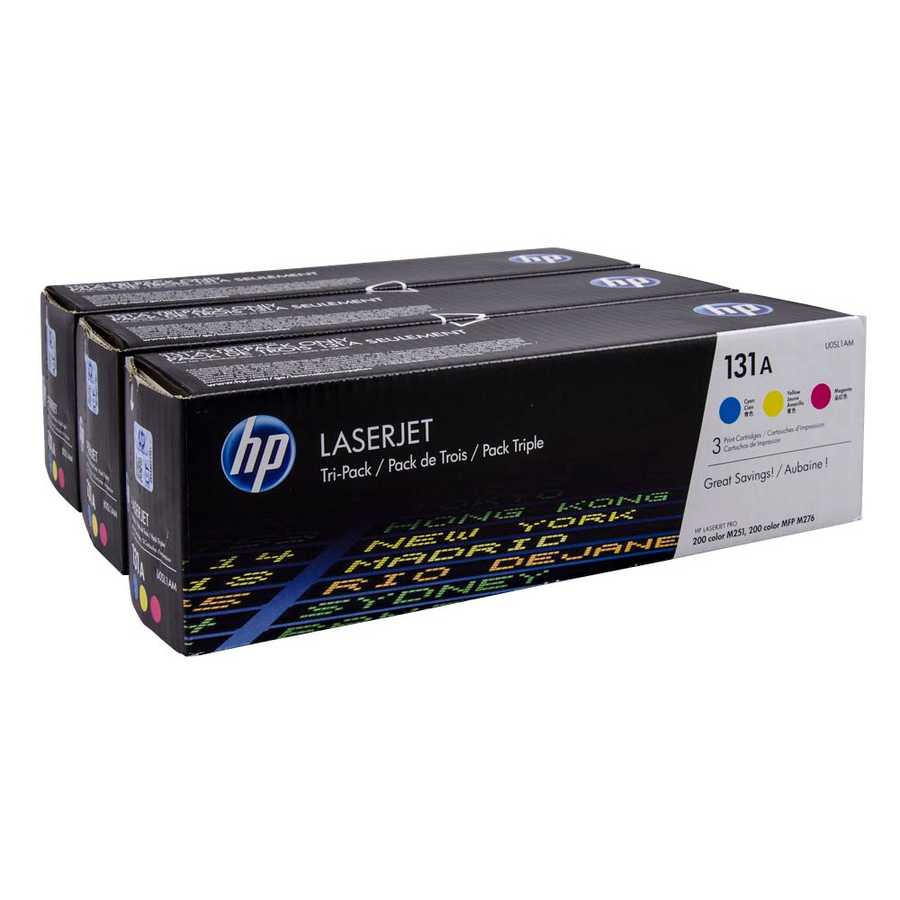 Hp U0SL1AM (131A) Renkli Orjinal Multi Paket Toner