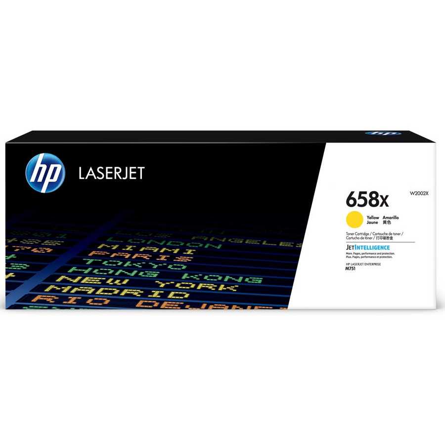 Hp W2002X (658X) Sarı Orjinal Toner