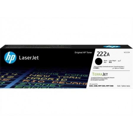 HP W2220A (222A) Siyah Orjinal Toner HP W2220A (222A) Siyah Orjinal Toner