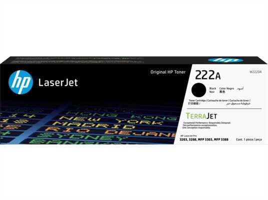 HP W2220A (222A) Siyah Orjinal Toner