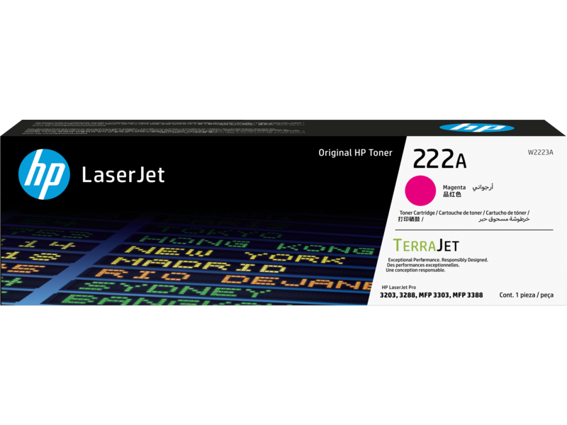 HP W2223A (222A) Kırmızı Orjinal Toner