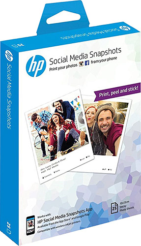 Hp W2G60A Social Media Snapshots Kağıt 25 Yaprak - 10x13CM