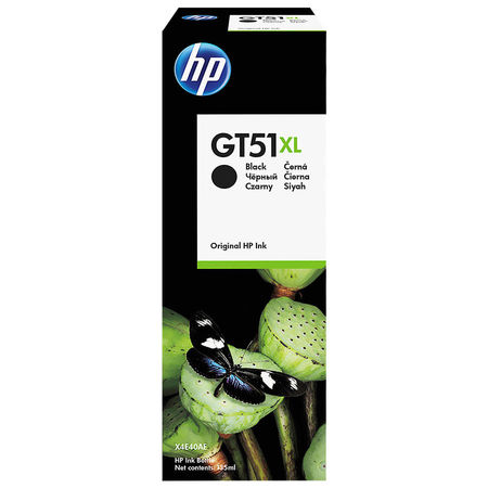 Hp X4E40AE (GT51XL) Siyah Orjinal Mürekkep 