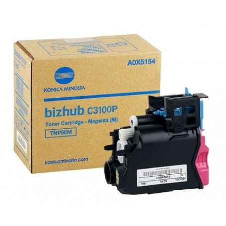 Konica Minolta BizHub TNP50M/C3100P Kırmızı Orjinal Toner Konica Minolta BizHub TNP50M/C3100P Kırmızı Orjinal Toner