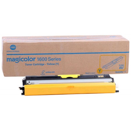 Konica Minolta MagiColor 1600W Sarı Orjinal Toner Konica Minolta MagiColor 1600W Sarı Orjinal Toner
