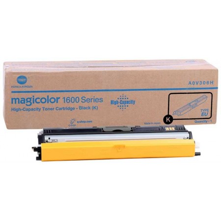 Konica Minolta MagiColor 1600W Siyah Orjinal Toner Konica Minolta MagiColor 1600W Siyah Orjinal Toner