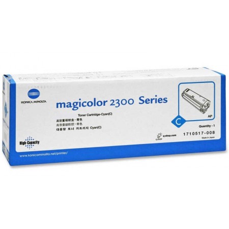 Konica Minolta MagiColor 2300 Mavi Orjinal Toner Konica Minolta MagiColor 2300 Mavi Orjinal Toner