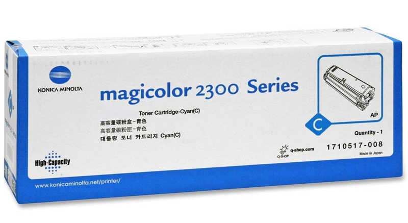Konica Minolta MagiColor 2300 Mavi Orjinal Toner