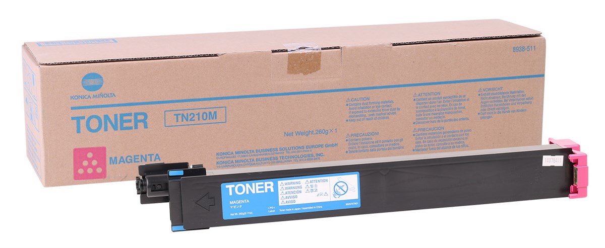 Konica Minolta TN-210 Orjinal Kırmızı Toner Bzhb