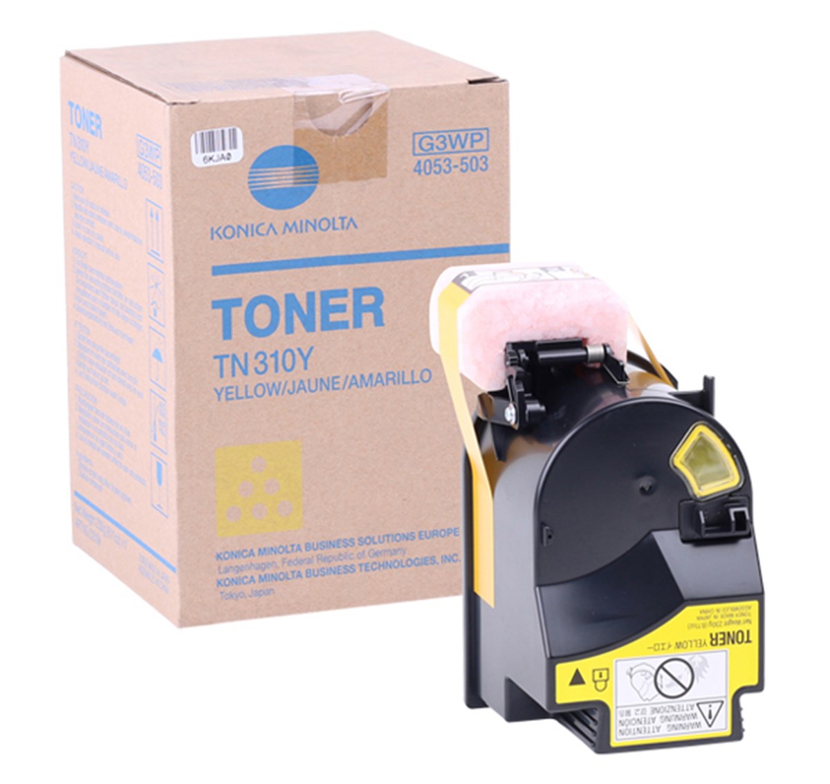 Konica Minolta TN-310 Orjinal Sarı Toner Bizhub