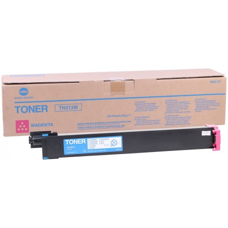 Konica Minolta TN-312 Orjinal Kırmızı Toner Bizhub Konica Minolta TN-312 Orjinal Kırmızı Toner Bizhub