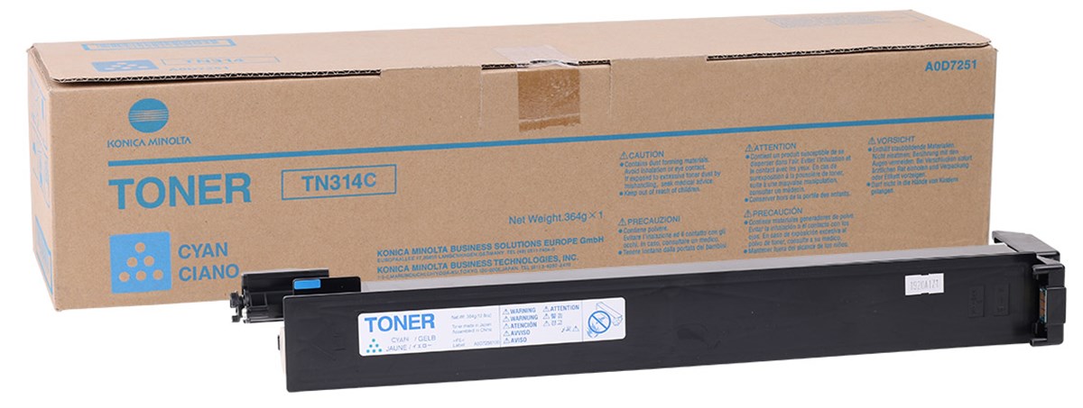 Konica Minolta TN-314 Orjinal Mavi Toner
